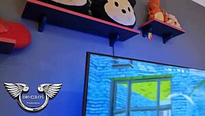 E-girl loses game, gets pussy penetrated