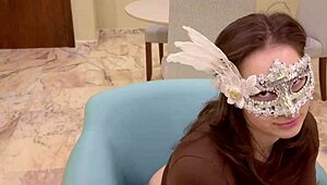 Teen babe teases her sugar daddy with sexy poses after a workout