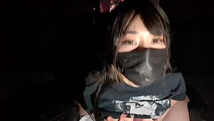 Hey, big tits chinese girl having risky sex in the cinema with squirting. 😈