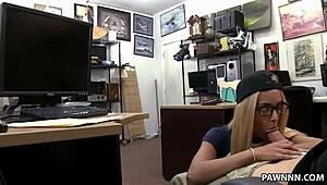 she's paying dues with her body to get that ring back at the pawn shop