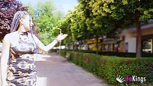 Hot venus lilith makes a dude cum twice in her intense first porno casting session