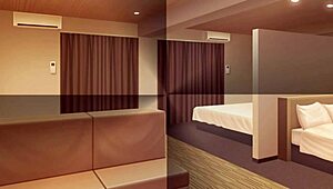 These bound beauties yumi neyagi and yuno higashigasaki perform lewd dances behind the scenes in their bdsm bondage.