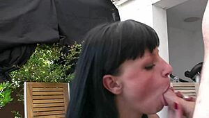 french brunette feels intense pleasure as she's fucked deep and hard. her emotions run wild in this hardcore encounter.