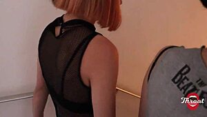 Girlfriend's stepsister gave me a blowjob, almost got caught.