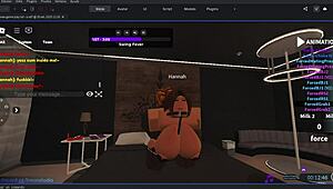 folle a esta gringa en roblox con sexo hardcore y creampie