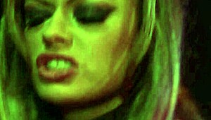 Disobedient brunette punished with rough sex, blowjob, anal, spanking in garage