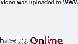 Blonde student experiences intense pussy licking and orgasm