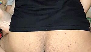 Horny latina amateur gets facial after blowjob in dorm