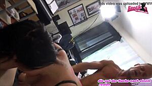 fette deutsche teen 18+ager does privat dreier mit party boys, german bbw threesome amateur with cum in mouth!