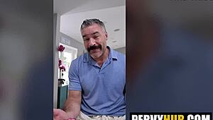 Serena Hill's Intense Rebound Fucking with Stepdaddy Charles Dera.