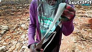 Public Blowjob Ends With Big Cum Load On Face