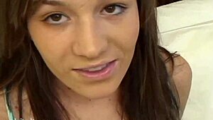 This Cute Brunette Teen 18+ Wants To Become A PORNSTAR