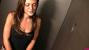 Is smoking a big cock in the confessional normal for you, brunette Olivia?