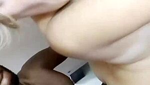 Street Slut Enjoys Motel Fun with Big Black Cock Bent Over