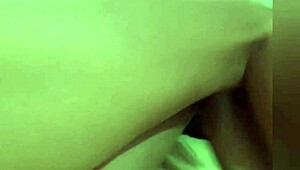 Why won't this loud music let me hear the skinny girl's moans as she touches her pink pussy?