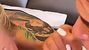 Watch This Mobile Pov Double Blowjob! Busty Milf And Teen Model!