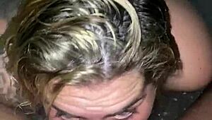 Does Rico Pete Indulge in Deepthroat Blowjob with Latina Blonde Girlfriend in Steamy Hotel Jacuzzi Bath