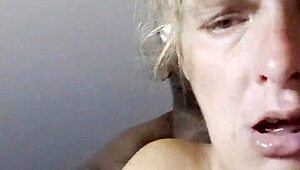 Street Slut Enjoys Motel Fun with Big Black Cock Bent Over