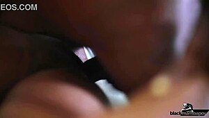 this sexy bitch caught a black dude peeping and decided to fuck his big black cock