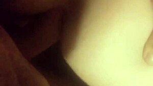 Slut Endures Intense POV Pounding from Huge Cock in Tight Pussy