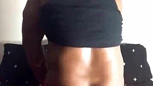 Blonde Slut Gets Her Big Ass Stroked From Behind