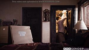 ariel x enjoyed hardcore anal sex after swallowing big dick.