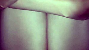 thai girl subtly spreads her tight pussy for a stranger's creampie fuck