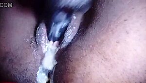 Horny BBW Gets The Most Creamy Creampie