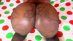 She moans, Fuck me hard, you big-assed stud.