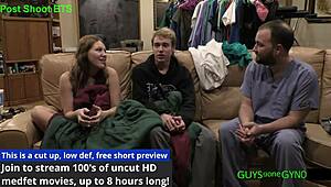 Nurse Fingers Patient's Ass During Exam!