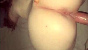 Thicker Than A Bow Of Oatmeal With Big Black Cock Creampie