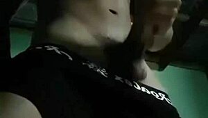 Sexy Colombian Masturbates and Cums, Wishing You Were Underneath to Receive It