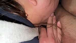 i had to spread my stepsister's ass cheeks to wake her up