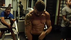 Vloog Prepares For Fitness With Intense Workouts.