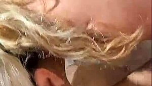 Feliz Navidad Cuckold Pam Hotwife College Girl Fucks Without Condom in Front of Husband Joins and Shoves Cock