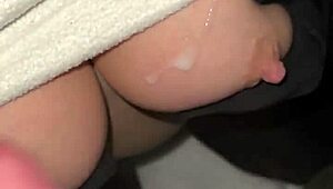 Caught Licking Her Ass in the Snow, Leading to Multiple Cumshots