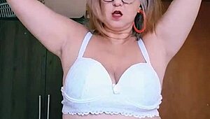 hey, check out this mature milf in lingerie, amateurs showing off big tits and ass, feeling so sexy and natural