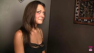 Is smoking a big cock in the confessional normal for you, brunette Olivia?