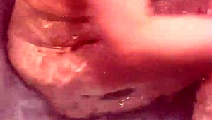 i watched my asian wife slowly wash in the bath before we got intimate, her nipples tempting me so much