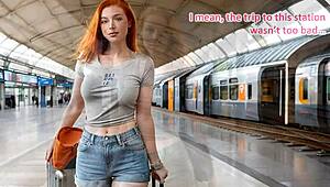 On honeymoon day one, bride removes leather lingerie in illustrated porn dream