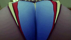 Mona the witch with big ass in remastered version