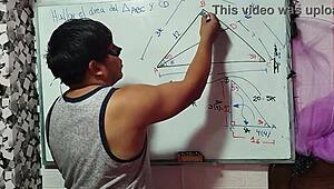 Calculate my x in this sexual mathematical triangle