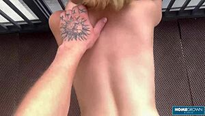 i see sexy gal bend for rock hard shaft