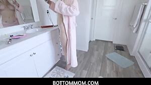 Dirty MILF Stepmom Sends Hot Pictures to Stepson