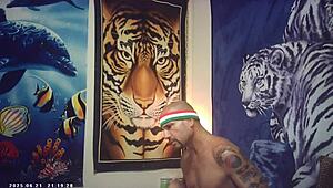 behind scenes brunette maxxx loadz pounding asian pussy