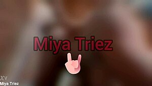 Miya tries out the cuckold's wife, fucking her big ass with dirty talk and humiliation.