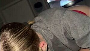 Petite college blonde intensely fucks after first date