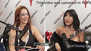 A Fun Podcast With Super Hot Asian Pornstar Ember Snow - Cory Chase Romi Rain Lexi Luna Siri Dahl Ember Snow