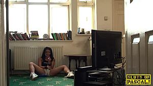 Inked UK Slut Assfucked Hard After Deepthroat 😈