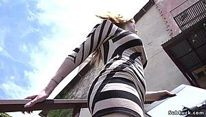 Busty Redhead Gets Double Penetration